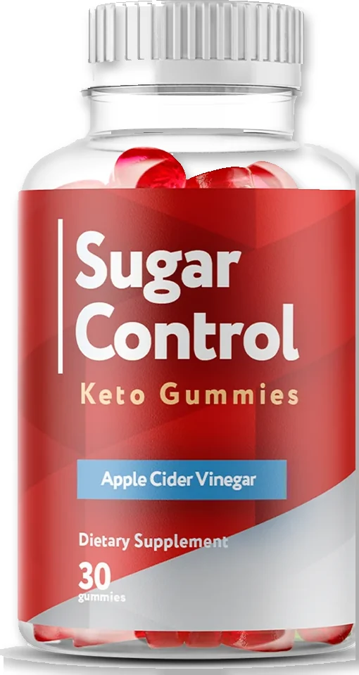 SugarControl Keto Gummies single bottle, 30 apple cider vinegar gummies